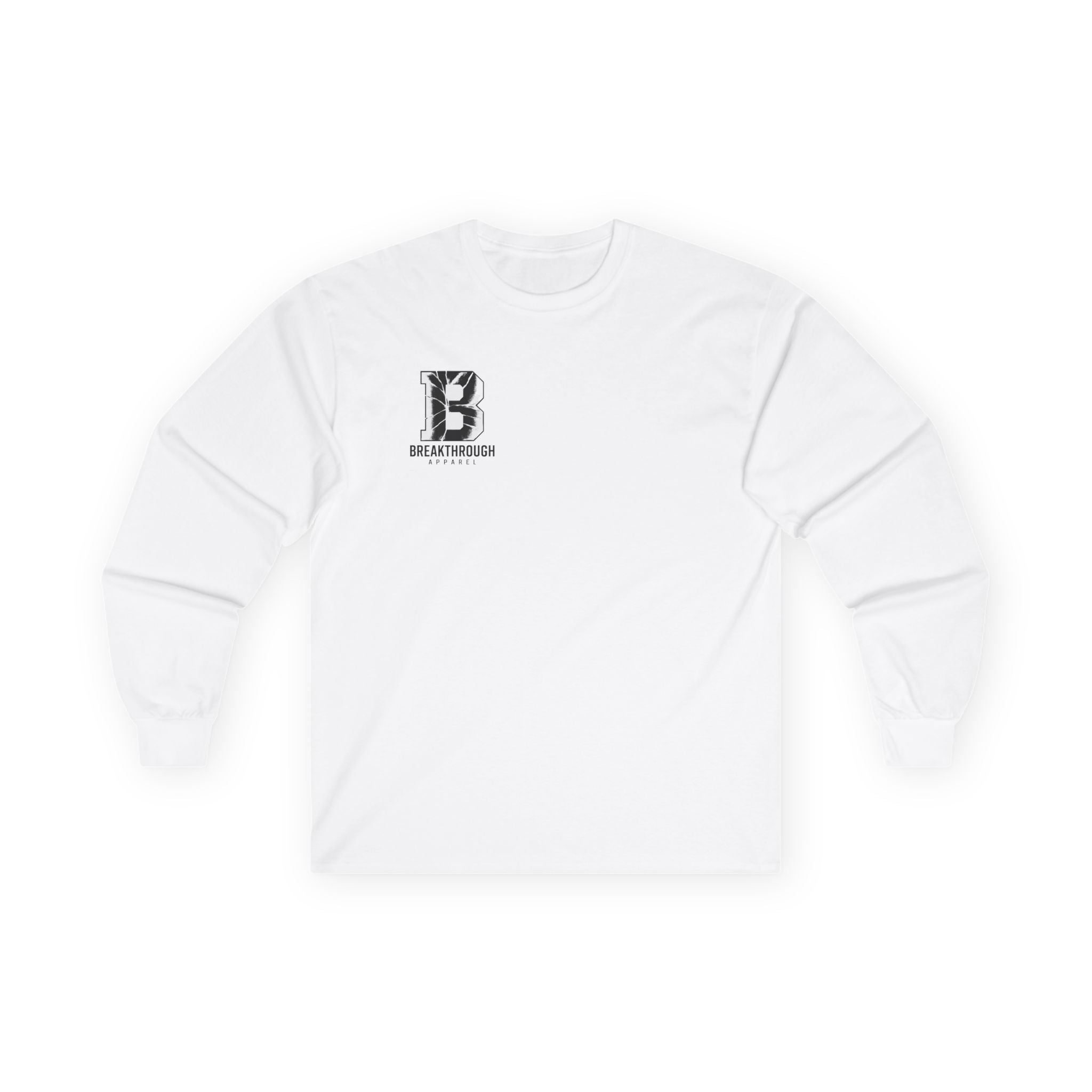 White Unisex Long Sleeve Tee