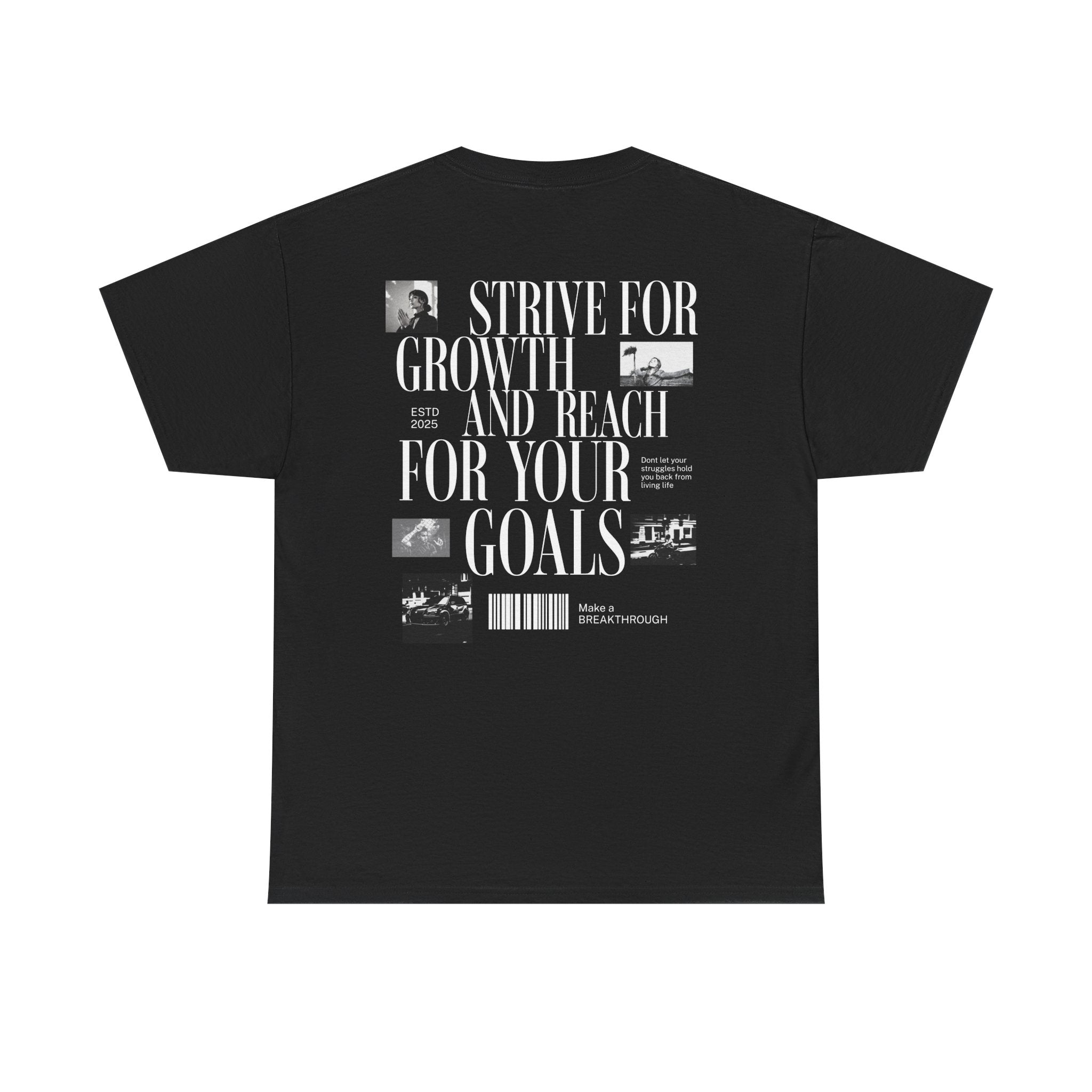 Black Unisex Heavy Cotton Tee
